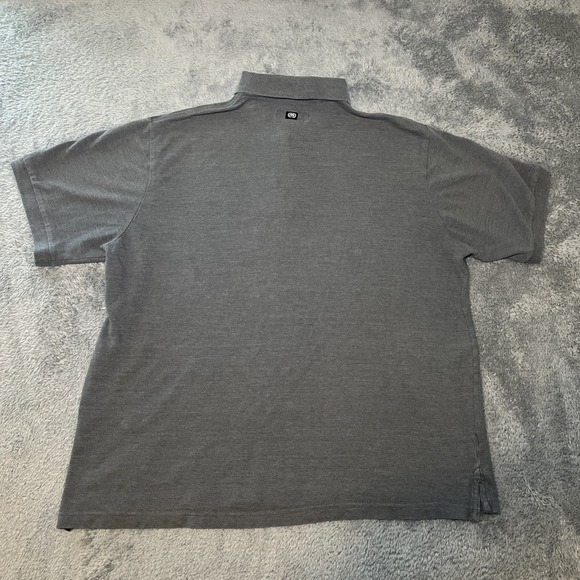 Ecko Unltd Y2K Short Sleeve Men's Grey Polo SZ 2XL Embroidered Street Wear - Picture 3 of 16